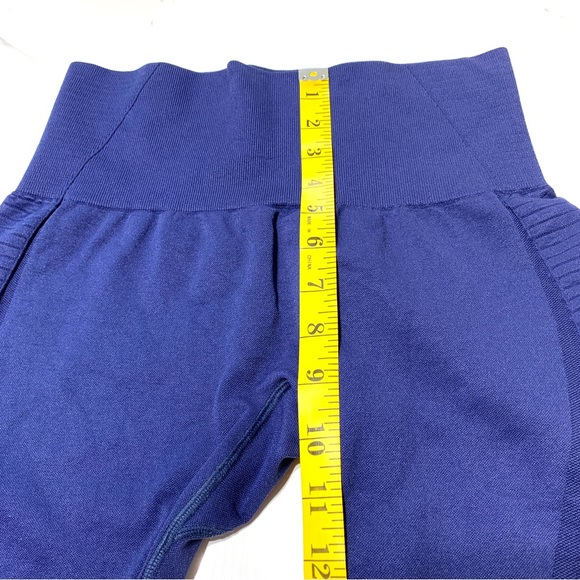NWOT Royal Blue High Waisted Leggings Size Medium - Picture 12 of 14
